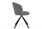 Стул на металлокаркасе Solomon крутящийся gray / black - комплект из 2 шт 15601-mwdvl