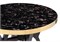 Стол Selina 80х72 black / gold 15552-mwdvl