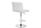 Барный стул Paskal white / chrome - комплект из 2 шт 15436-mwdvl