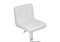 Барный стул Paskal white / chrome - комплект из 2 шт 15436-mwdvl