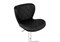 Барный стул Porch black / chrome - комплект из 2 шт 15507-mwdvl