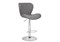 Барный стул Porch gray / chrome - комплект из 2 шт 15509-mwdvl