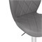 Барный стул Porch gray / chrome - комплект из 2 шт 15509-mwdvl
