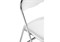 Стул на металлокаркасе Fold 1 складной white / chrome - комплект из 6 шт 15480-mwdvl