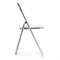 Стул на металлокаркасе Fold 1 складной white / chrome - комплект из 6 шт 15480-mwdvl