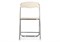 Стул на металлокаркасе Fold 1 складной beige / chrome - комплект из 6 шт 15481-mwdvl