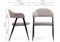 Стул на металлокаркасе Twin gray / black - комплект из 4 шт 15412-mwdvl