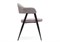 Стул на металлокаркасе Twin gray / black - комплект из 4 шт 15412-mwdvl