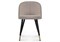 Стул на металлокаркасе Gabi latte / black / gold - комплект из 4 шт 15348-mwdvl