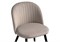 Стул на металлокаркасе Gabi latte / black / gold - комплект из 4 шт 15348-mwdvl