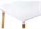 Стол Table 120х80х73 white / wood 15357-mwdvl