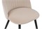 Стул на металлокаркасе Gabi beige / black / gold - комплект из 4 шт 15116-mwdvl