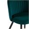 Стул на металлокаркасе Gabi green / black - комплект из 4 шт 15088-mwdvl