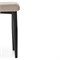 Стул на металлокаркасе Kora beige / black - комплект из 4 шт 15099-mwdvl