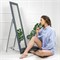 Зеркало напольное BeautyStyle 8 серый графит 138 см х 35 см 4610151415620-msMBLK