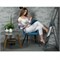 Зеркало напольное BeautyStyle 8 серый графит 138 см х 35 см 4610151415620-msMBLK