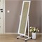 Зеркало напольное BeautyStyle 27 белый 135 см х 42,5 см 4630216191313-msMBLK