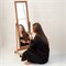Зеркало напольное BeautyStyle 27 светло-коричневый  135 см х 42,5 см 4630216191764-msMBLK