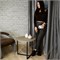 Стол журнальный BeautyStyle 27 текстиль темный/черный 4630216192648-msMBLK