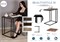 Стол придиванный BeautyStyle 30 дуб шоле графит/черный 4630216192778-msMBLK