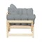Диван Бинго ткань браво grey, каркас лак 4630216192884-msMBLK