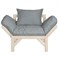 Кресло Бинго ткань браво grey, каркас лак 4630216192891-msMBLK