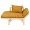 Кресло Бинго ткань savana plus yellow, каркас лак 4630216193058-msMBLK