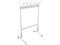 Вешалка напольная на колесах М 11 металлик 4607130880616-msMBLK