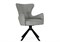 Стул на металлокаркасе Atlanta gray / black - комплект из 2 шт 15832-mwdvl