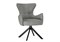 Стул на металлокаркасе Atlanta gray / black - комплект из 2 шт 15832-mwdvl
