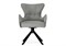Стул на металлокаркасе Atlanta gray / black - комплект из 2 шт 15832-mwdvl