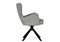Стул на металлокаркасе Atlanta gray / black - комплект из 2 шт 15832-mwdvl