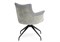 Стул на металлокаркасе Kaser 360 крутящийся grey / black - комплект из 2 шт 15841-mwdvl