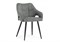 Стул на металлокаркасе Hera dark gray / black - комплект из 2 шт 15843-mwdvl