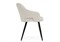 Стул на металлокаркасе Hera beige / black - комплект из 2 шт 15844-mwdvl