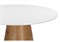 Стол Huge 120х75 white / brown 15826-mwdvl