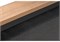 Двуспальная кровать Тхан 180х200 дуб крафт золотой / антрацит 533199-mwdvl