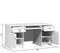 Стол письменный Кентаки BIU2D2S белый BRW00009797-blBRWl