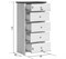 Комод Порто KOM5S BRW70003200-blBRWl