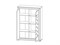 Шкаф с витриной Мальта REG1W1D BRW70002599-blBRWl