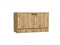 Прихожая  Стиль-03, каркас ЛДСП  Дуб Вотан, фасад ЛДСП  Wotan Oak 2S,  2110*1600*380 sppr5VVTtoAR64966