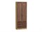 Прихожая  Стиль-04, каркас ЛДСП  Дуб Вотан, фасад МДФ  Brown Dreamline,  2110*2200*380 sppr5VVTtoAR77471
