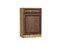 Прихожая  Стиль-04, каркас ЛДСП  Дуб Вотан, фасад МДФ  Brown Dreamline,  2110*2200*380 sppr5VVTtoAR77471