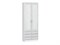 Шкаф двухстворчатый Стиль ШК-803 с ящиками Белый, White Dreamline sppr5VVTtoAR65652