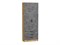 Шкаф двухстворчатый Стиль ШК-803 с ящиками Дуб Вотан, Temple Stone 2S sppr5VVTtoAR63278