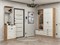 Прихожая  Стиль-04, каркас ЛДСП  Дуб Вотан, фасад МДФ  Nordic Oak,  2110*2200*380 sppr5VVTtoAR59912