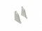 Комплект заглушек для плинтуса АР-740,  Пластик  ,  1110  ,  38*26*9 sppr5VVTtoAR086-0501 (23122)