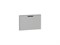 Фасад  ФЯ Фрейм 40.60 Grey Silk,    МДФ  Grey Silk,  390*596*22 sppr5VVTtoAR078-8237 (68799)