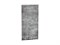 Фасад  ФГ Флэт 90.45 Temple Stone 2S,    ЛДСП  Temple Stone 2S,  916*446*16 sppr5VVTtoAR078-6986 (52484)