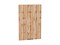 Фасад  ФГ Флэт 90.60 Wotan Oak 2S,    ЛДСП  Wotan Oak 2S,  916*596*16 sppr5VVTtoAR078-6930 (52531)